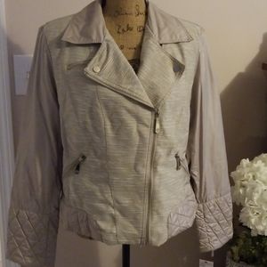 Vince Camuto ladies coat - assymetrical zip jacket - size XL - NWT